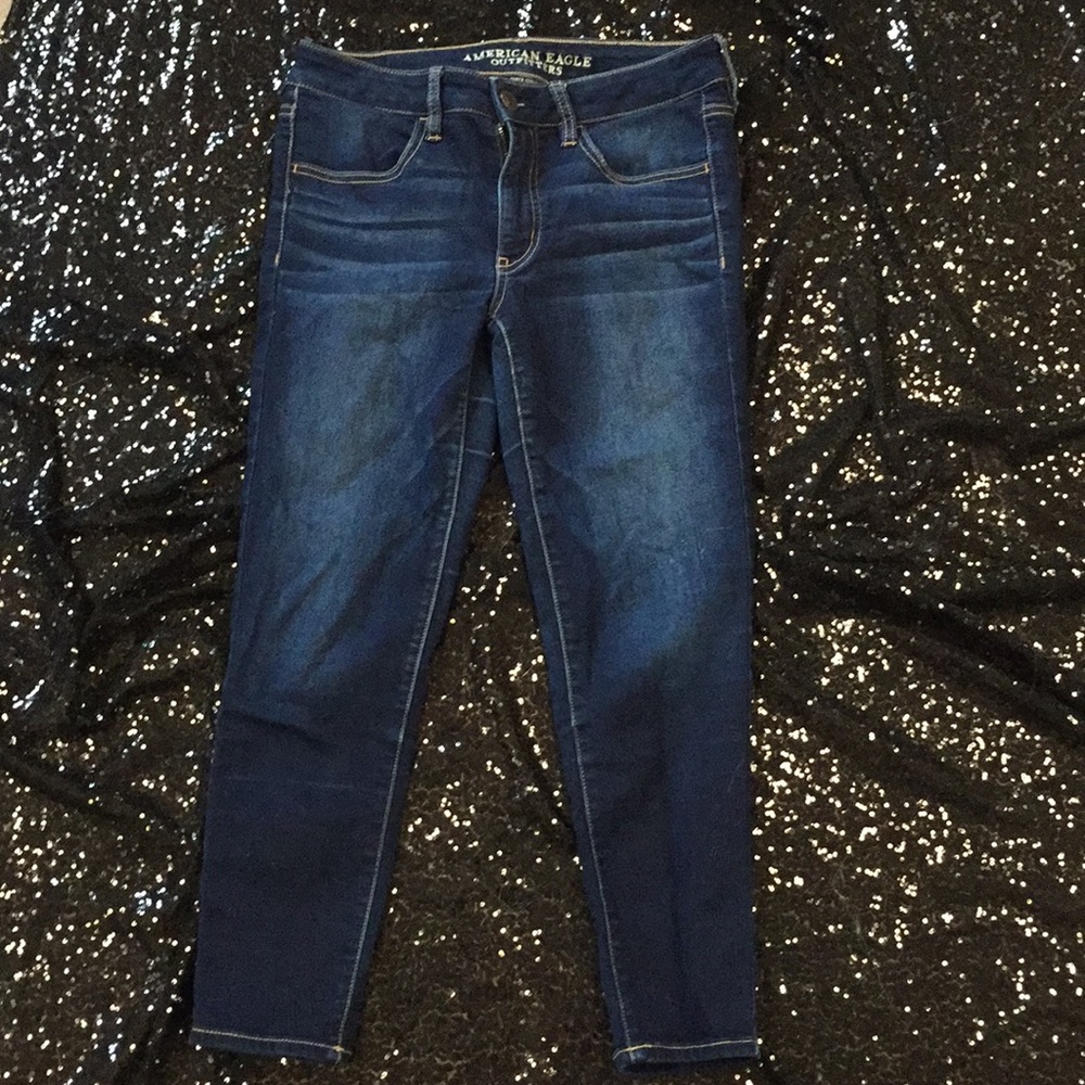 Plain American eagle capris